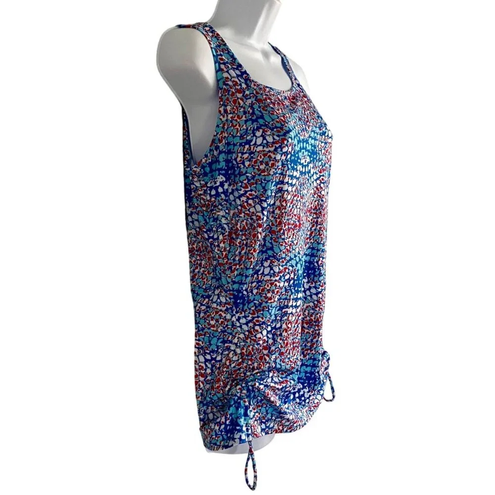Reel Legends Reel-Tec Tank Side Ruched Detail Women's Size Small NEW